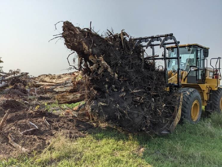 Heavy-Duty Split payloader grapple