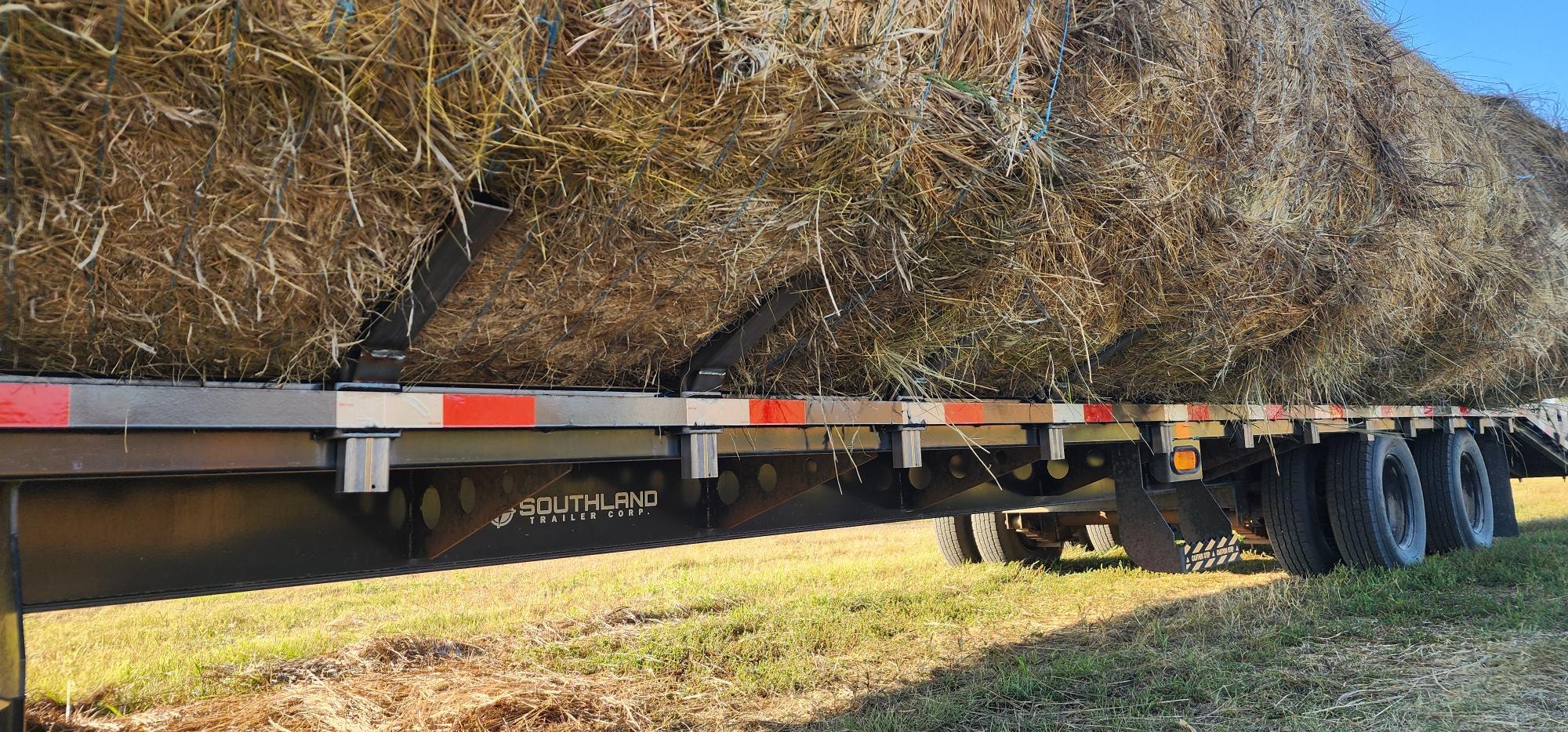 Arena Welding hay-side equipment ready for use