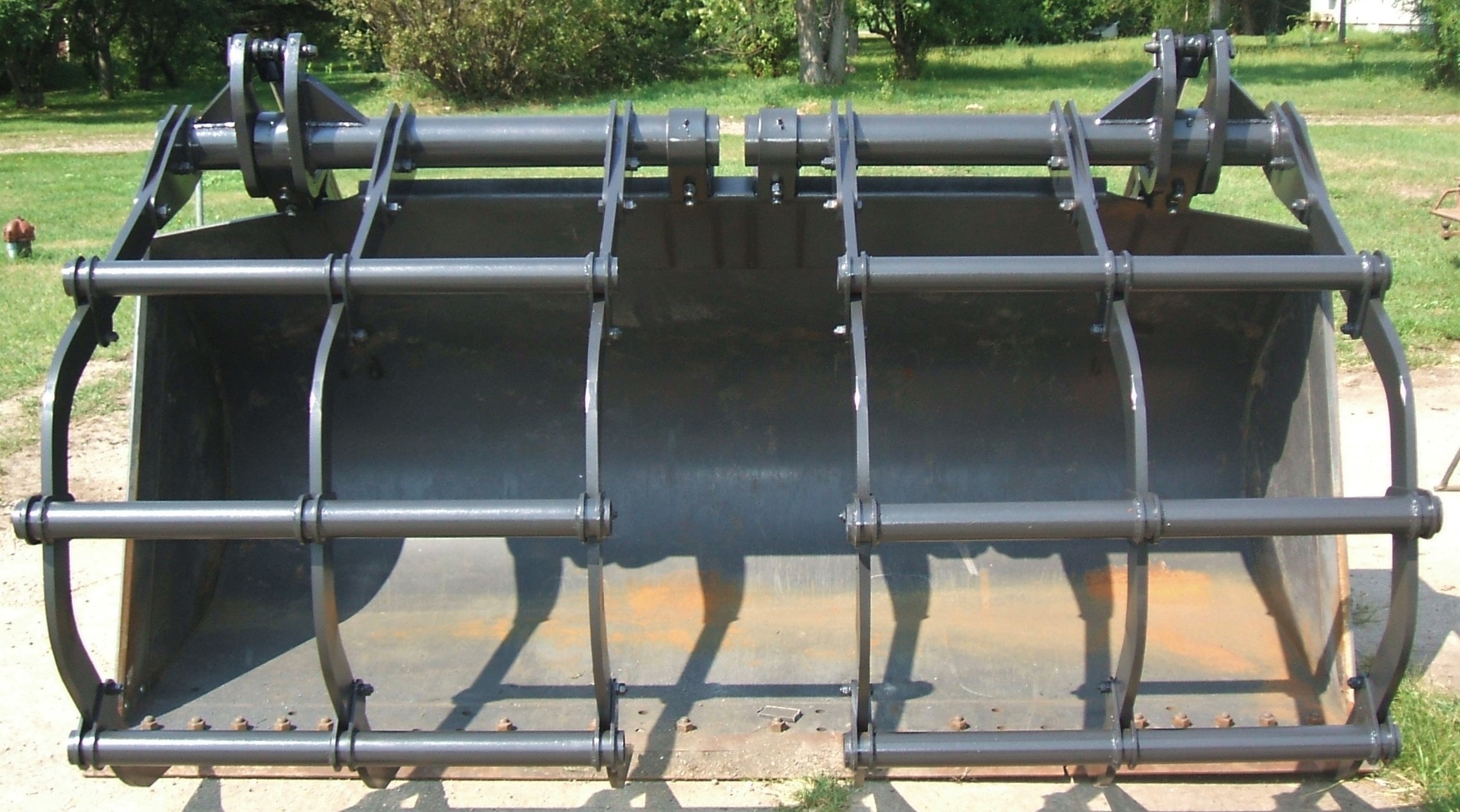 Split Payloader Grapple Fork